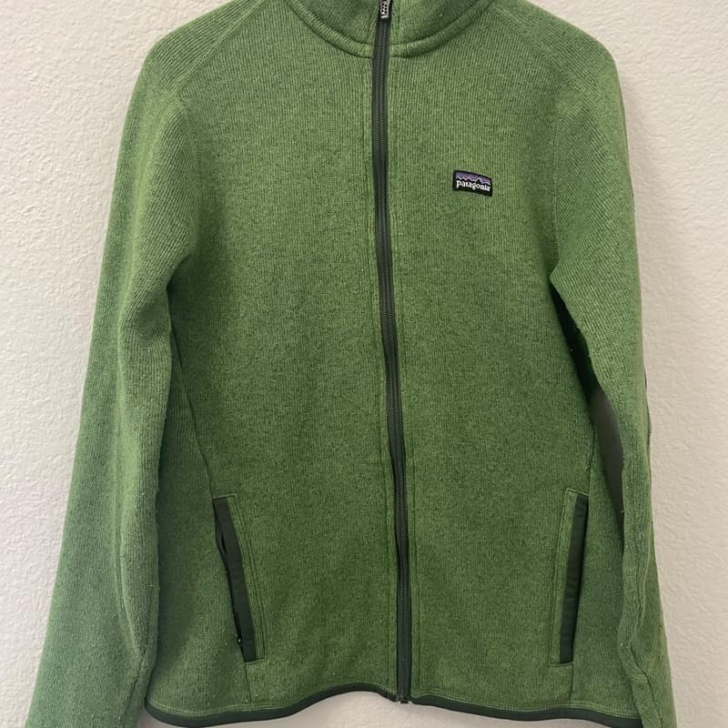 Patagonia better sweater nomad green online