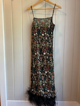 DEN Heirloom Luciana Hand Beaded Midi Dress (S) | | Noihsaf Bazaar DEN Heirloom Luciana Hand Beaded Midi Dress (S) | | Noihsaf Bazaar