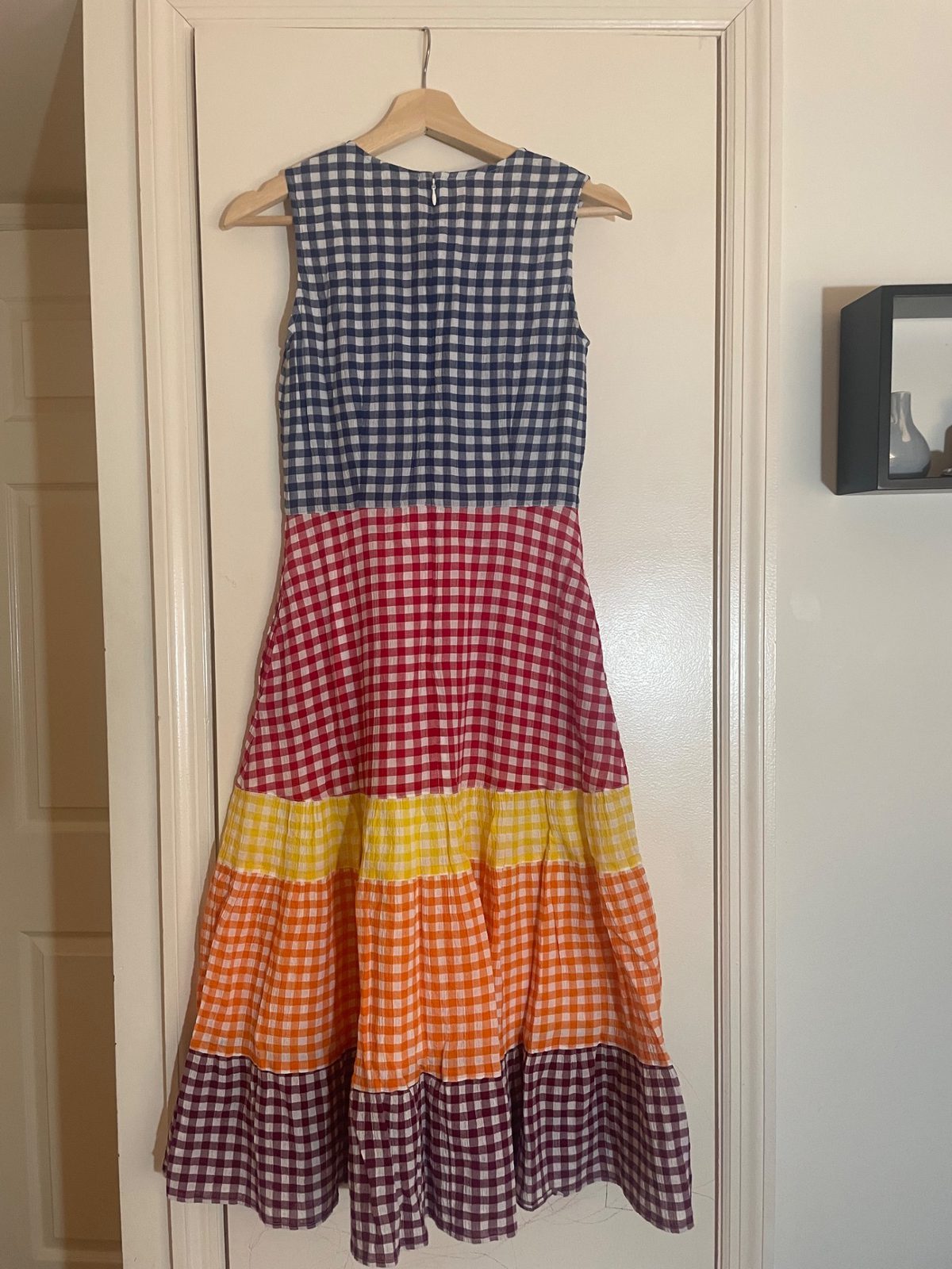 uniqlo brown gingham dress Women's Soft Lawn Dress (Check)
