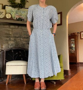 Liz Claiborne 90s vintage prairie dress (8) | Used, | Noihsaf Bazaar Liz Claiborne 90s vintage prairie dress (8) | Used, | Noihsaf Bazaar