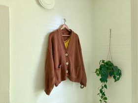 トップス vintage babouche cardigun cr babaà Cardigan no. 22 (One Size) | Used, Secondhand