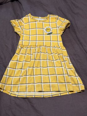 mini rodini flower dress Flower Sweat Dress-Mini Rodini FW24