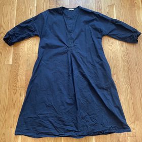 TOAST Navy linen dress (10) | Used, Secondhand, | Noihsaf Bazaar TOAST Navy linen dress (10) | Used, Secondhand, | Noihsaf Bazaar