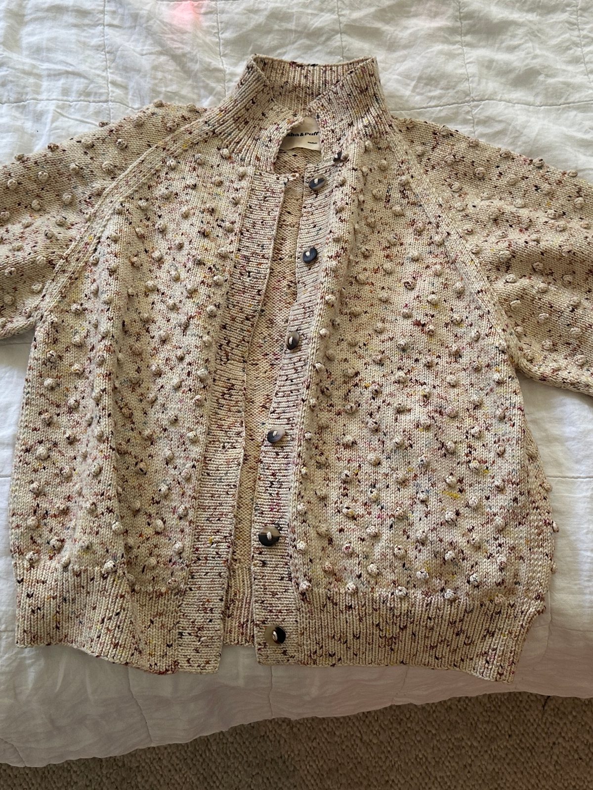 Misha & Puff 16/20 Confetti Polo Cardigan (Medium) |… | Noihsaf Bazaar Misha & Puff 16/20 Confetti Polo Cardigan (Medium) |… | Noihsaf Bazaar