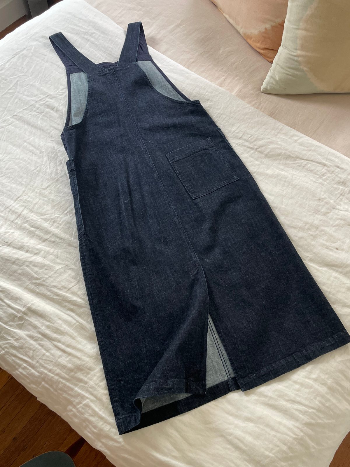 toast denim apron dress Apron skirt
