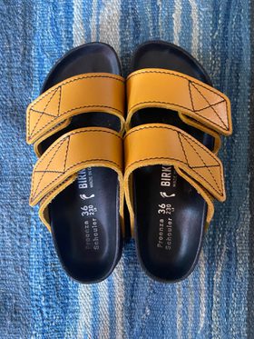 Leather Birkenstock Proenza Schouler Black Birkenstock X Proenza