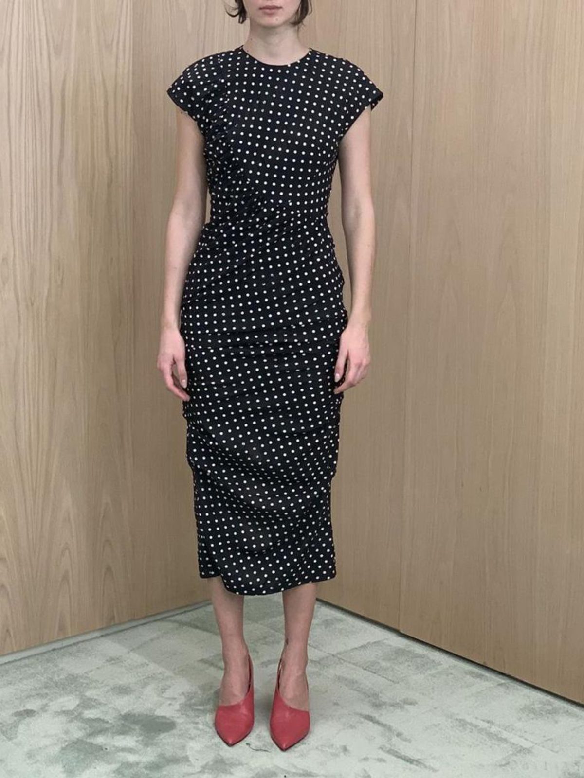 Rachel Comey New Delirium Dress - Black Polka Dot | Noihsaf Bazaar Rachel Comey New Delirium Dress - Black Polka Dot | Noihsaf Bazaar
