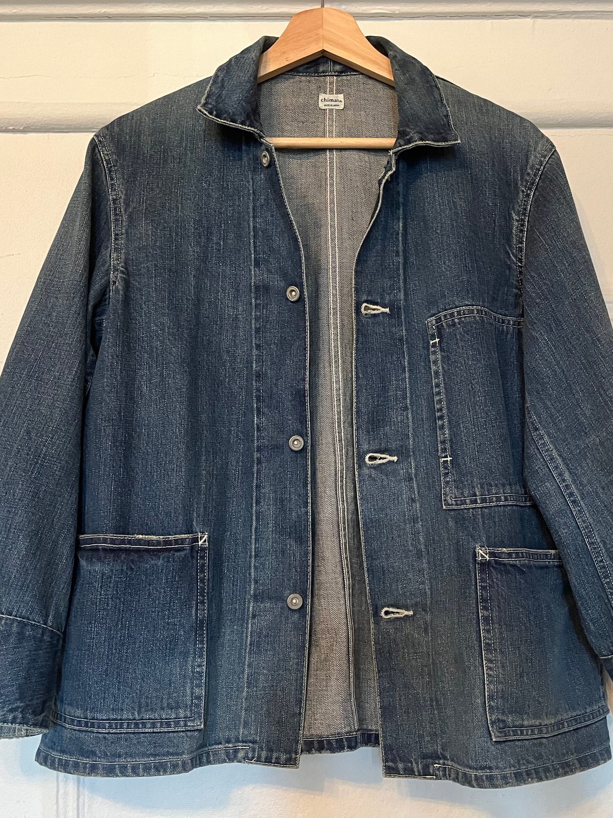 Chimala Denim Chore Jacket XS Used Secondhand Noihsaf Bazaar