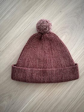 Misha & Puff Wool Chestnut garter pom hat 12/24 flex… | Noihsaf Bazaar Misha & Puff Wool Chestnut garter pom hat 12/24 flex… | Noihsaf Bazaar