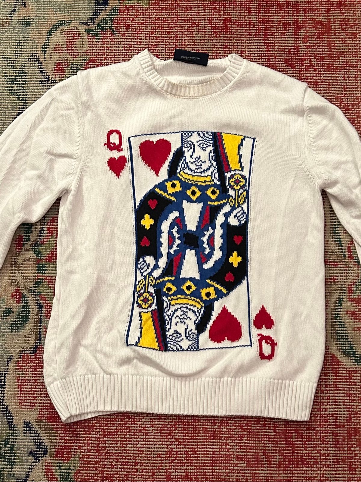Womens Sweaters Queen Of Hearts Sweater Women'S Lightweight