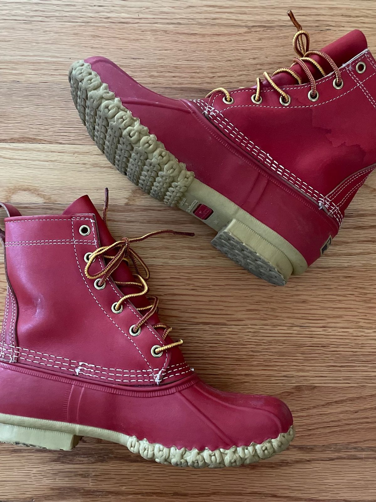 Hiking Boots Red Ll Bean Boots Bean LL Bean Allagash Bison Brown