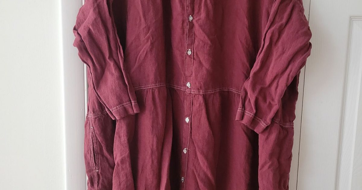 Ichi Antiquités Linen Dress (One Size) Used,… Noihsaf Bazaar