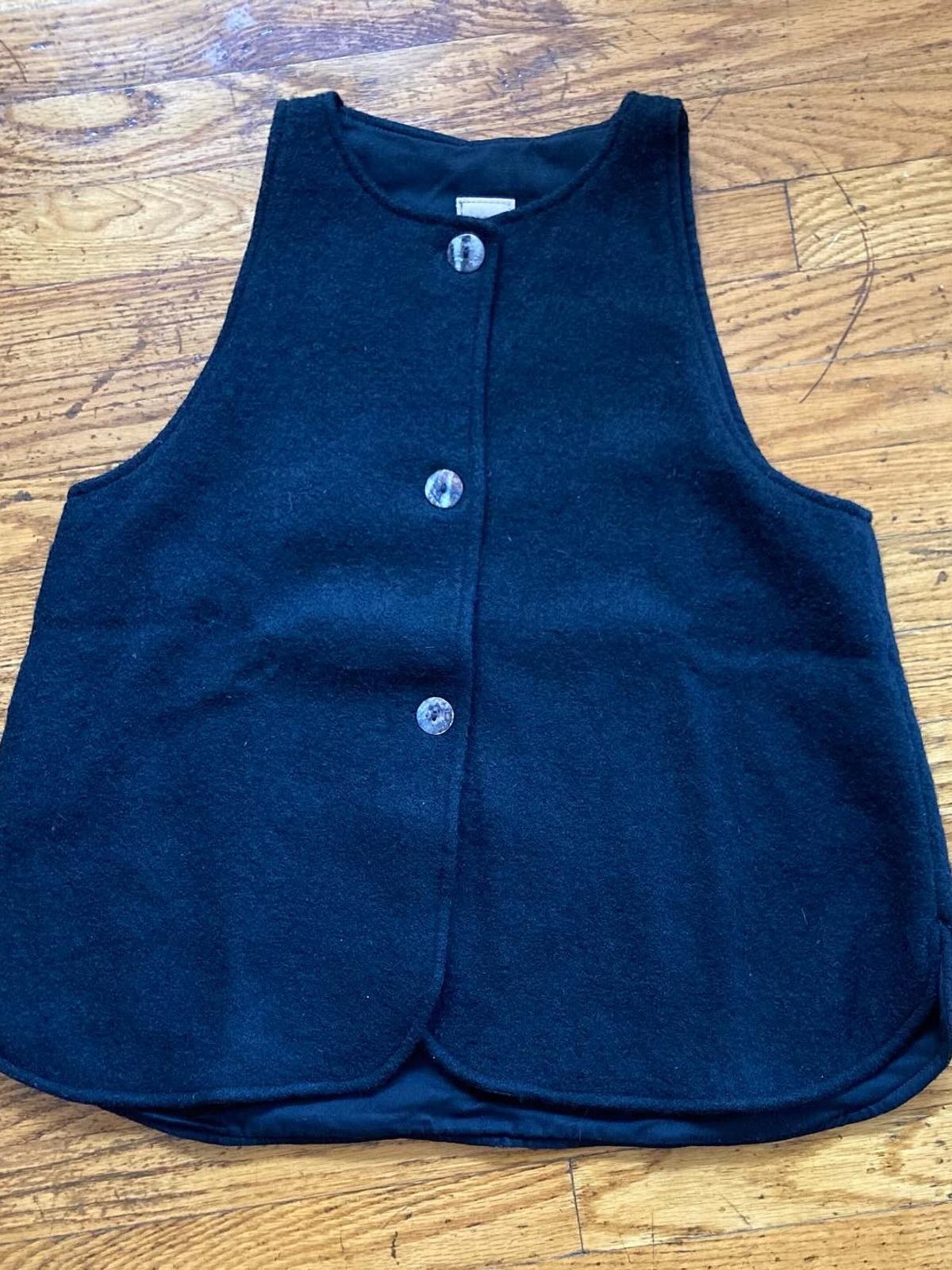 Worker's Nobility Boiled wool vest (One Size) |… | Noihsaf Worker's Nobility Boiled wool vest (One Size) |… | Noihsaf