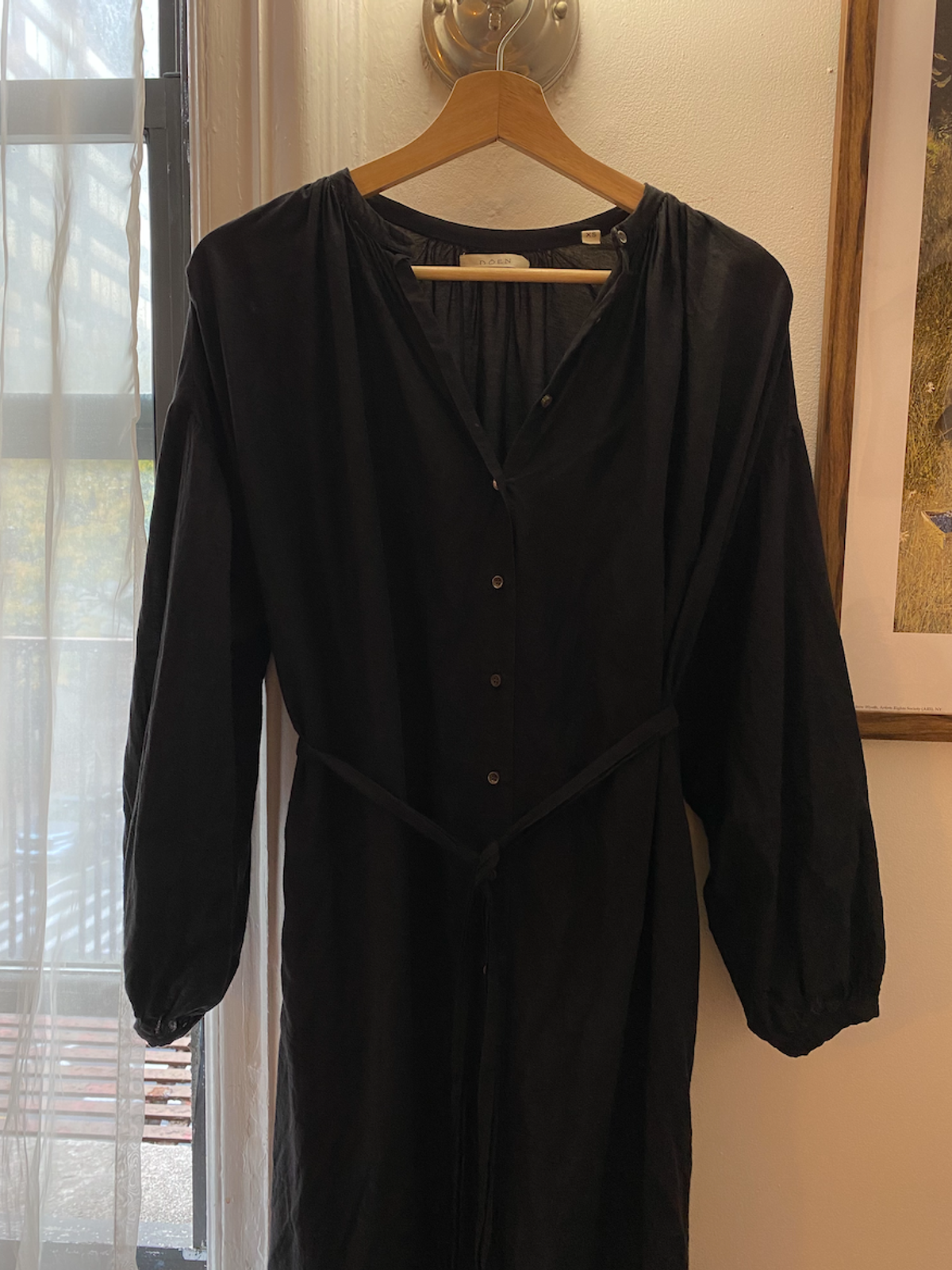 DEN Doen Joan Dress Black (XS) | Used, Secondhand, | Noihsaf Bazaar DEN Doen Joan Dress Black (XS) | Used, Secondhand, | Noihsaf Bazaar