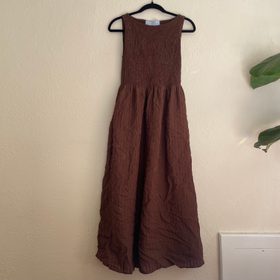 Hill House Home Cosima Nap Dress - Chocolate | Noihsaf Bazaar Hill House Home Cosima Nap Dress - Chocolate | Noihsaf Bazaar