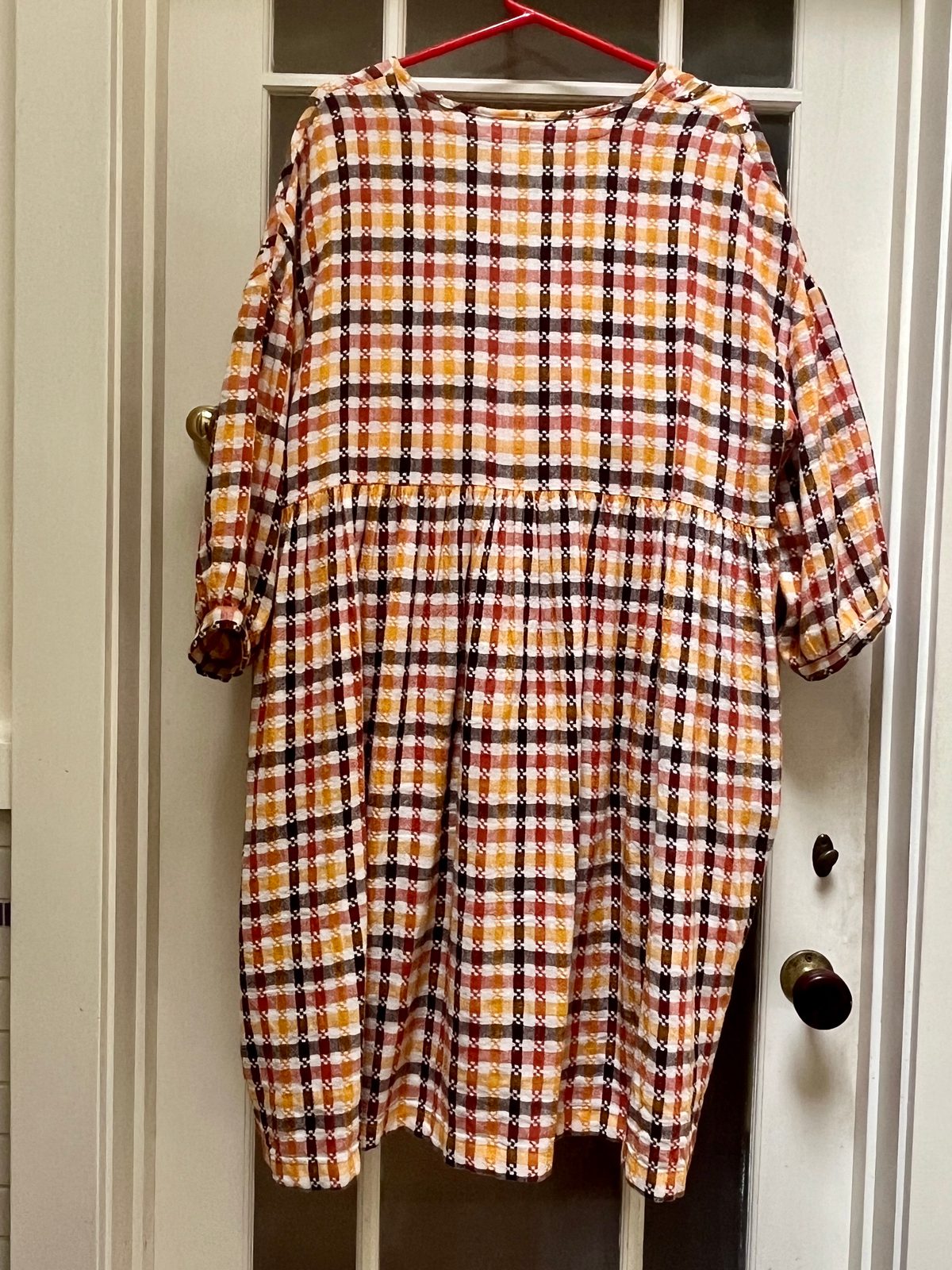 Beaton linen House dress (L) Used, Secondhand,… Noihsaf Bazaar