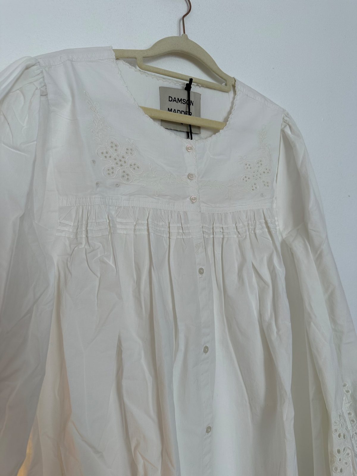 Damson Madder Genevieve Embroidered Mini Dress (12) | Noihsaf Bazaar Damson Madder Genevieve Embroidered Mini Dress (12) | Noihsaf Bazaar