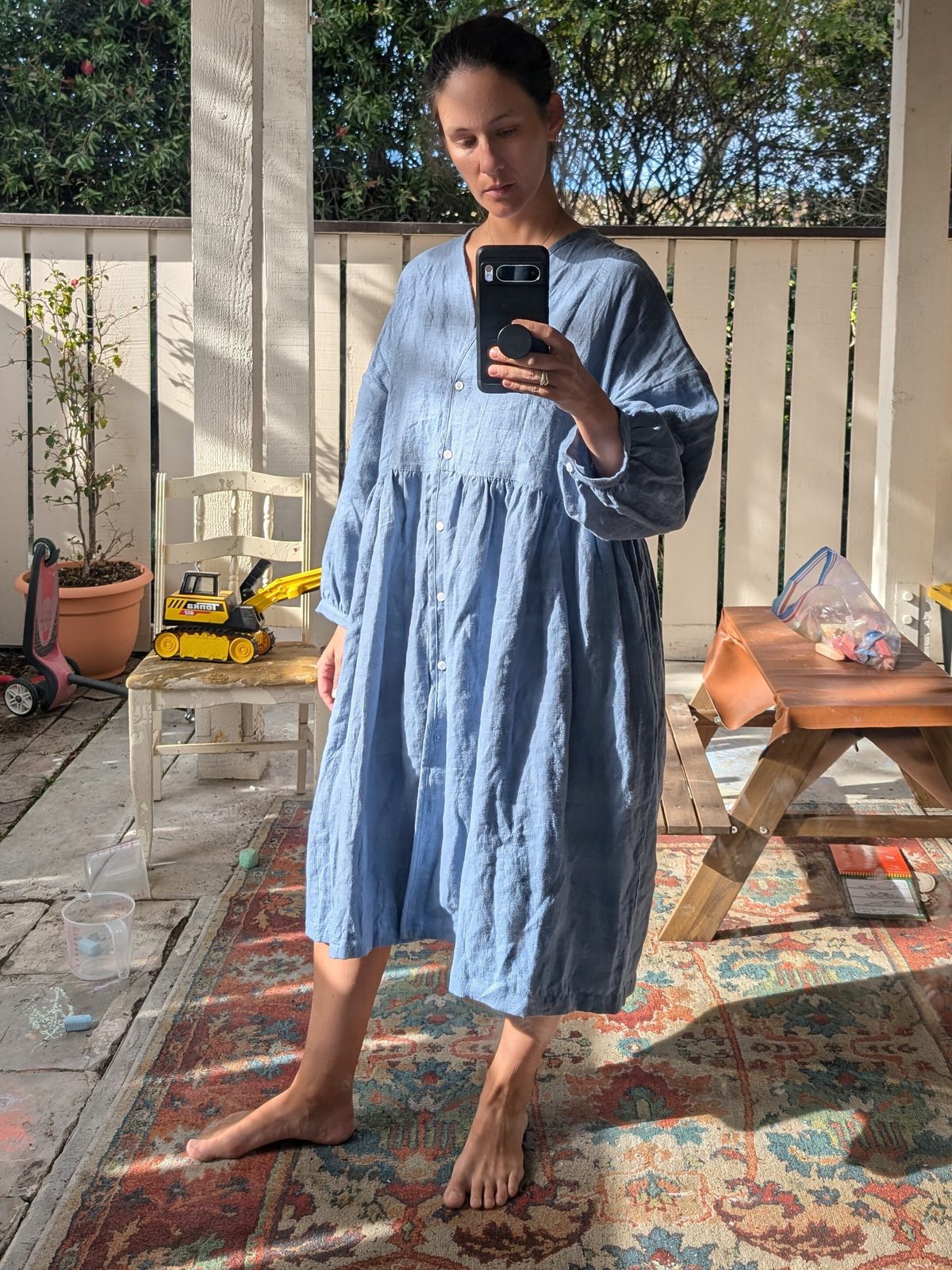 Beaton linen House dress (M) Beaton linen House dress (M)
