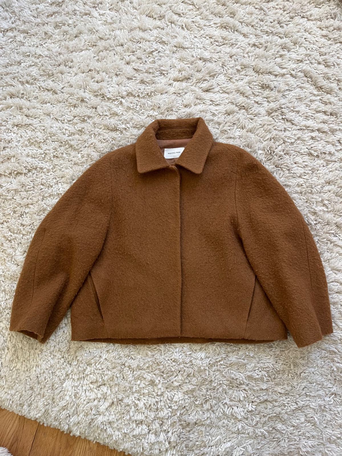 【OHESHIO】24fw BOUCLE HALF WOOL JACKET Mijeong Park Boucle Short Jacket (S) | Used,… | Noihsaf Bazaar