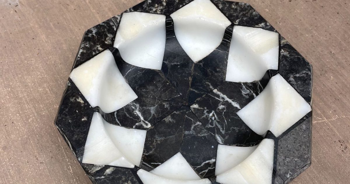 Vintage Stone Ashtray / Trinket Dish | Used,… | Noihsaf Bazaar