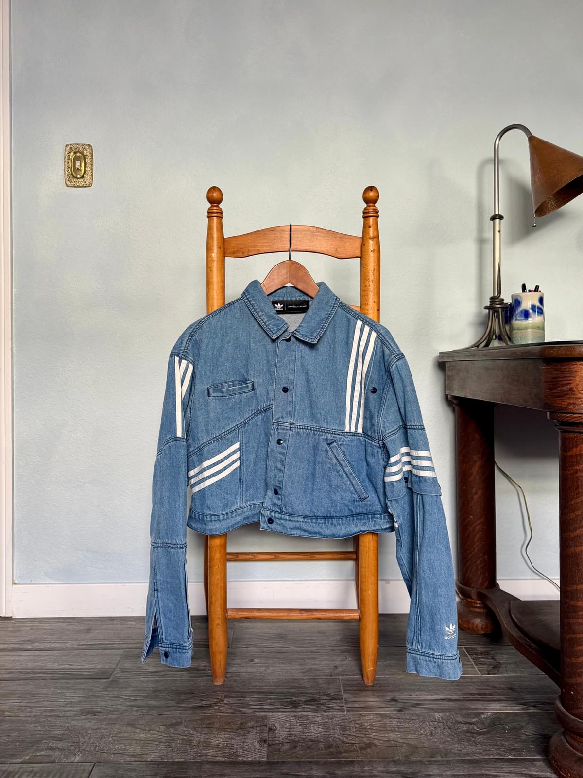 Adidas x Danielle Cathari Original Denim Jacket (S)… | Noihsaf Bazaar Adidas x Danielle Cathari Original Denim Jacket (S)… | Noihsaf Bazaar