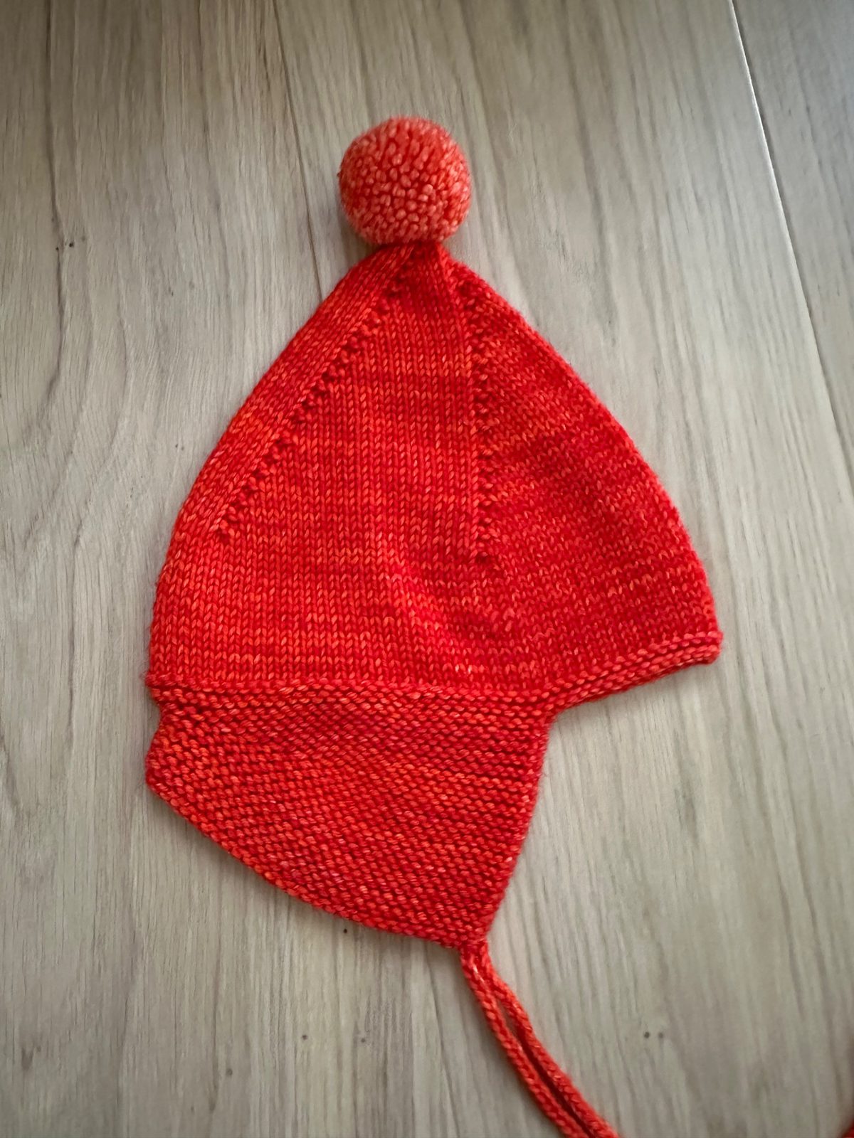Misha & Puff Hot red wool pointy peak bonnet (6mo) |… | Noihsaf Bazaar Misha & Puff Hot red wool pointy peak bonnet (6mo) |… | Noihsaf Bazaar