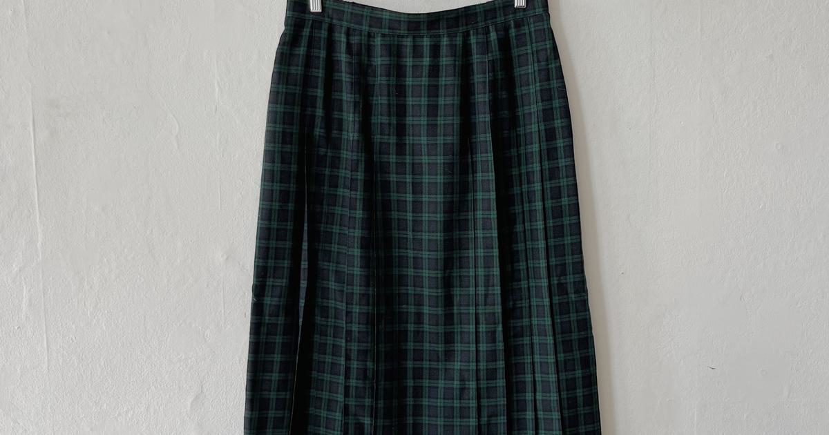Orvis Plaid skirt (16) Used, Secondhand, Resell Noihsaf Bazaar