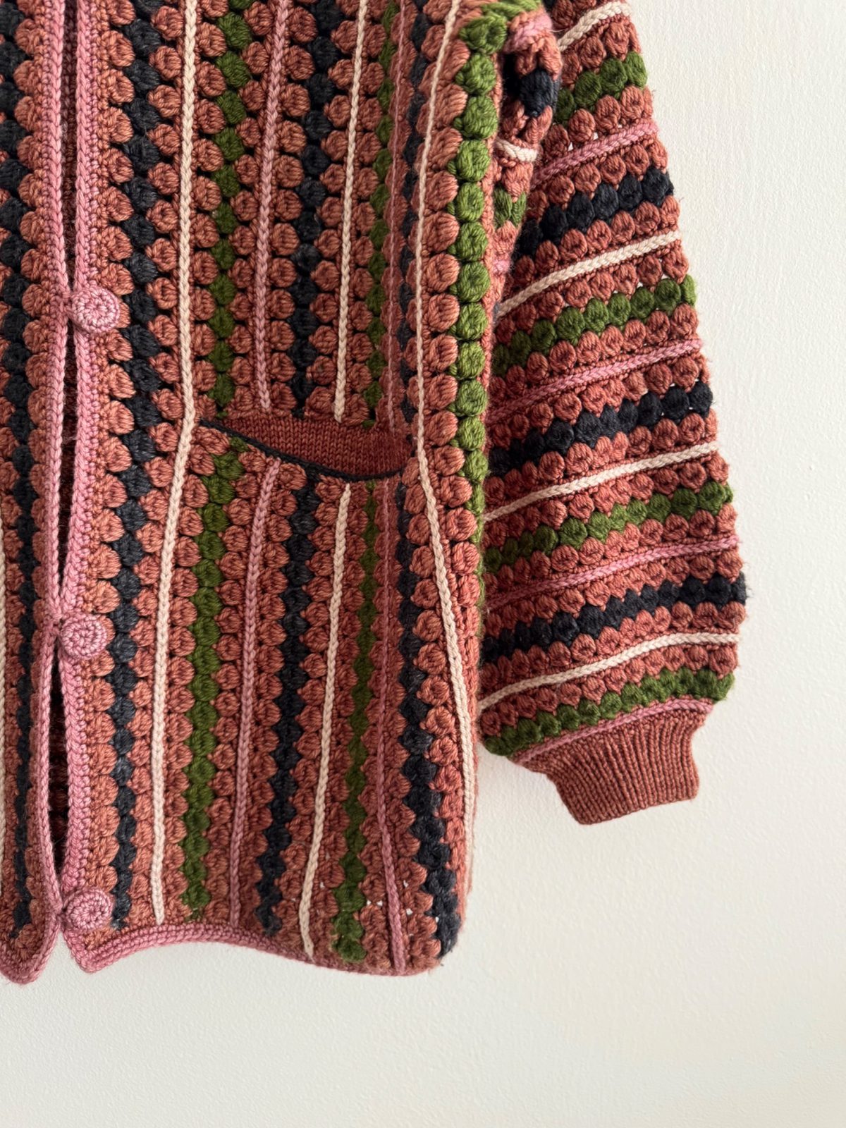 Misha & Puff Adult Retrospective Crochet Jacket… | Noihsaf Bazaar Misha & Puff Adult Retrospective Crochet Jacket… | Noihsaf Bazaar