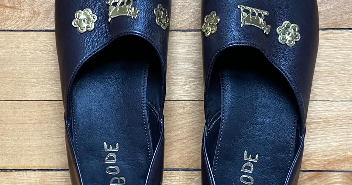 BODE Appenzeller House Shoes (40) | Used,… | Noihsaf Bazaar BODE Appenzeller House Shoes (40) | Used,… | Noihsaf Bazaar