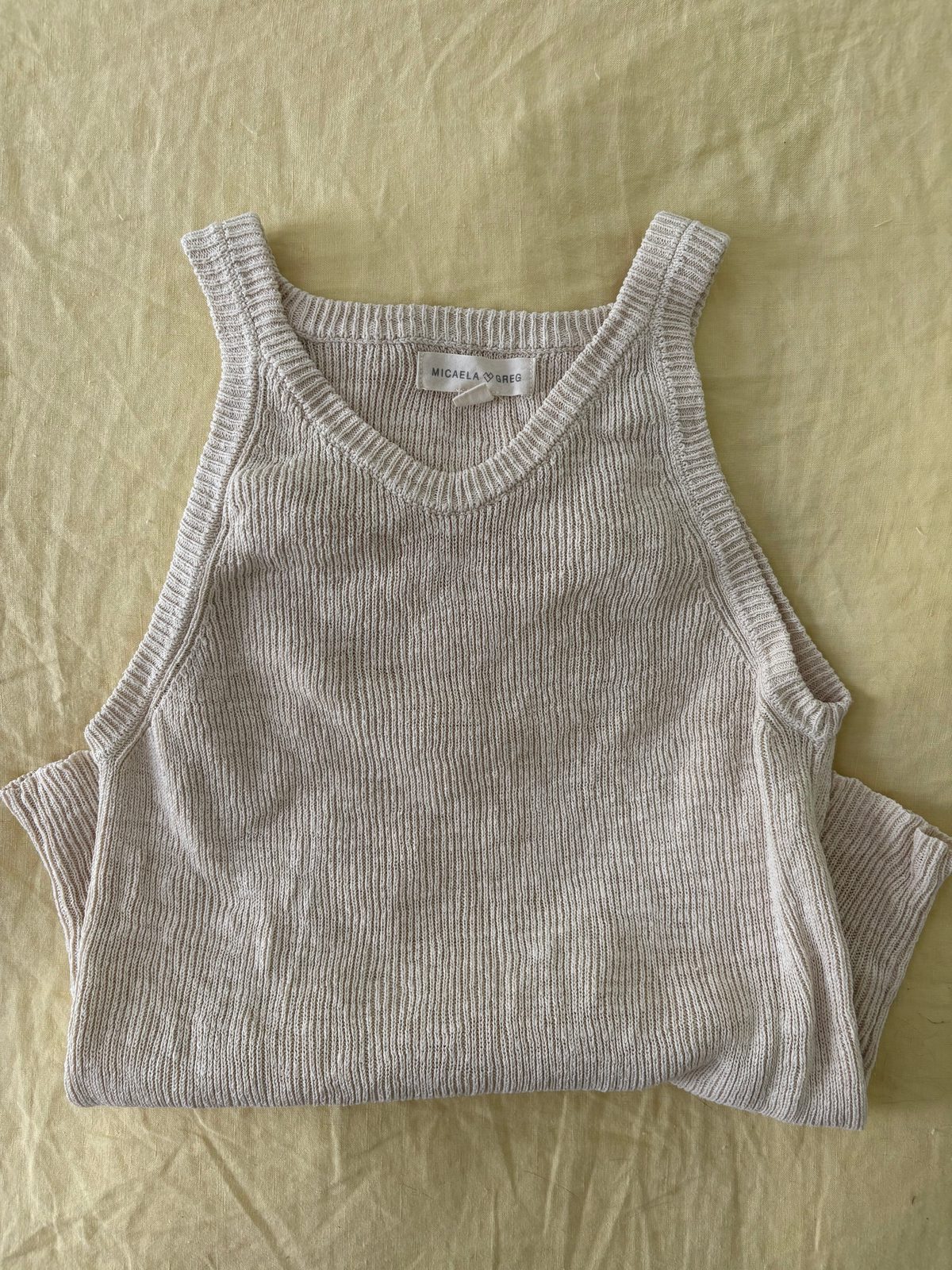 Micaela Greg Knit tank (M) | Used, Secondhand, Resell Micaela Greg Knit tank (M) | Used, Secondhand, Resell