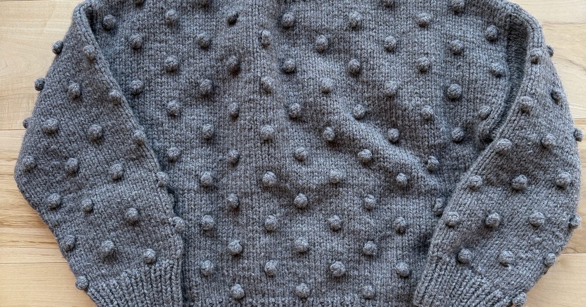 Misha & Puff Popcorn Sweater Highland Wool (1) |… | Noihsaf Bazaar Misha & Puff Popcorn Sweater Highland Wool (1) |… | Noihsaf Bazaar