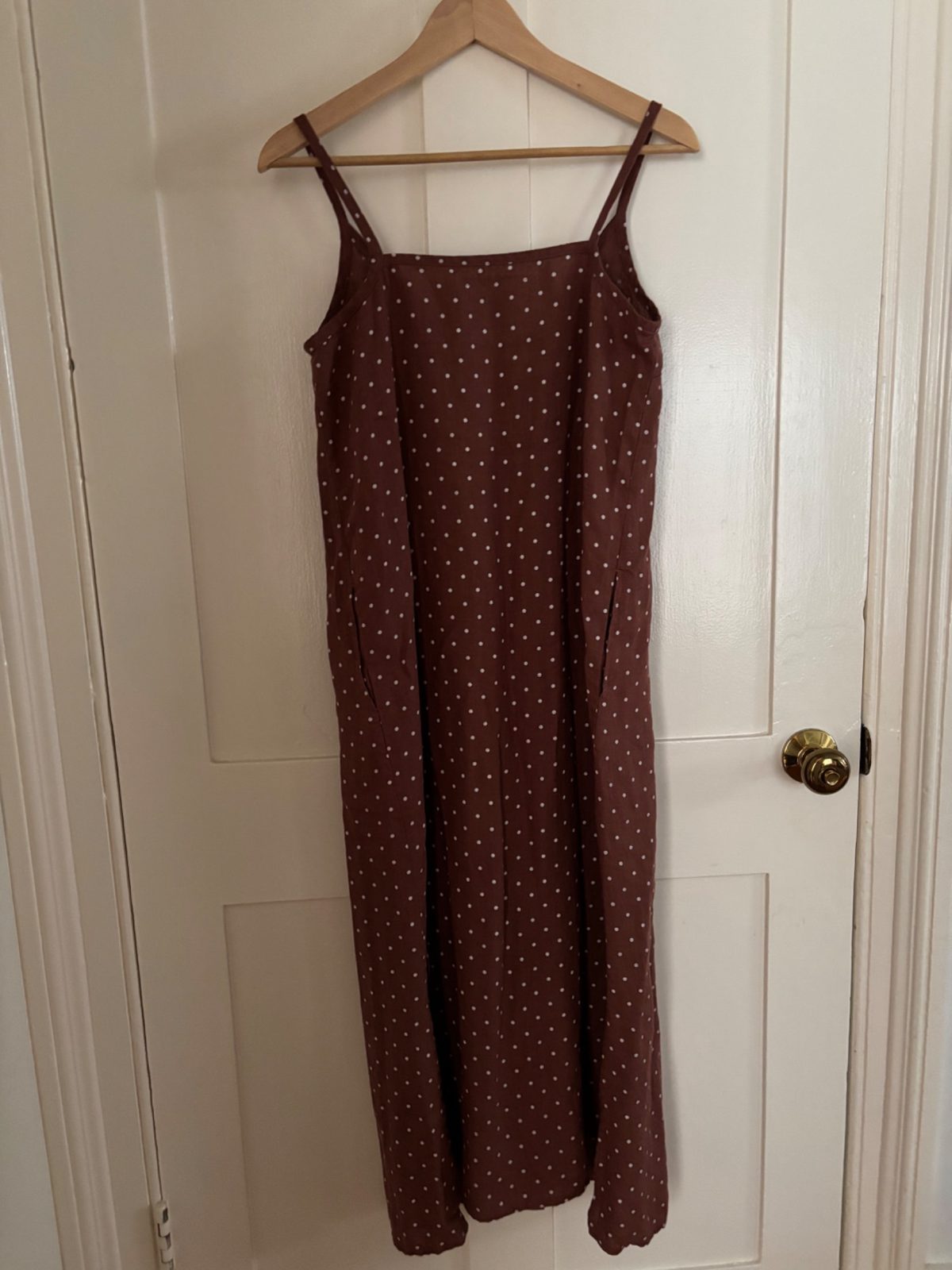 Not perfect Linen Matilda Slip Dress (XS) | Used, | Noihsaf Bazaar Not perfect Linen Matilda Slip Dress (XS) | Used, | Noihsaf Bazaar