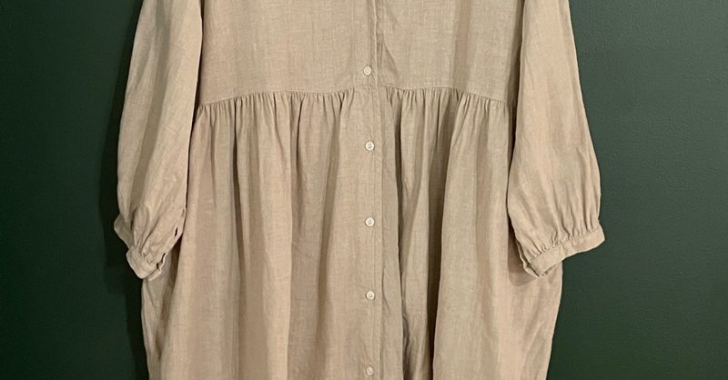 Beaton linen House Dress (L) | Used, Secondhand, | Noihsaf Bazaar Beaton linen House Dress (L) | Used, Secondhand, | Noihsaf Bazaar