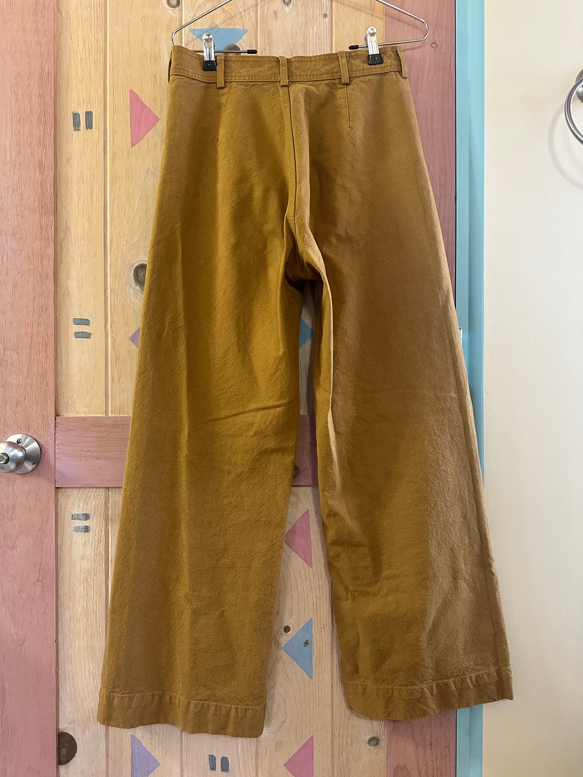 jesse kamm tobacco sailor pant Jesse Kamm Sailor Pant In Tobacco Finished with a signature corozo button Jesse Kamm Ranger Pant In