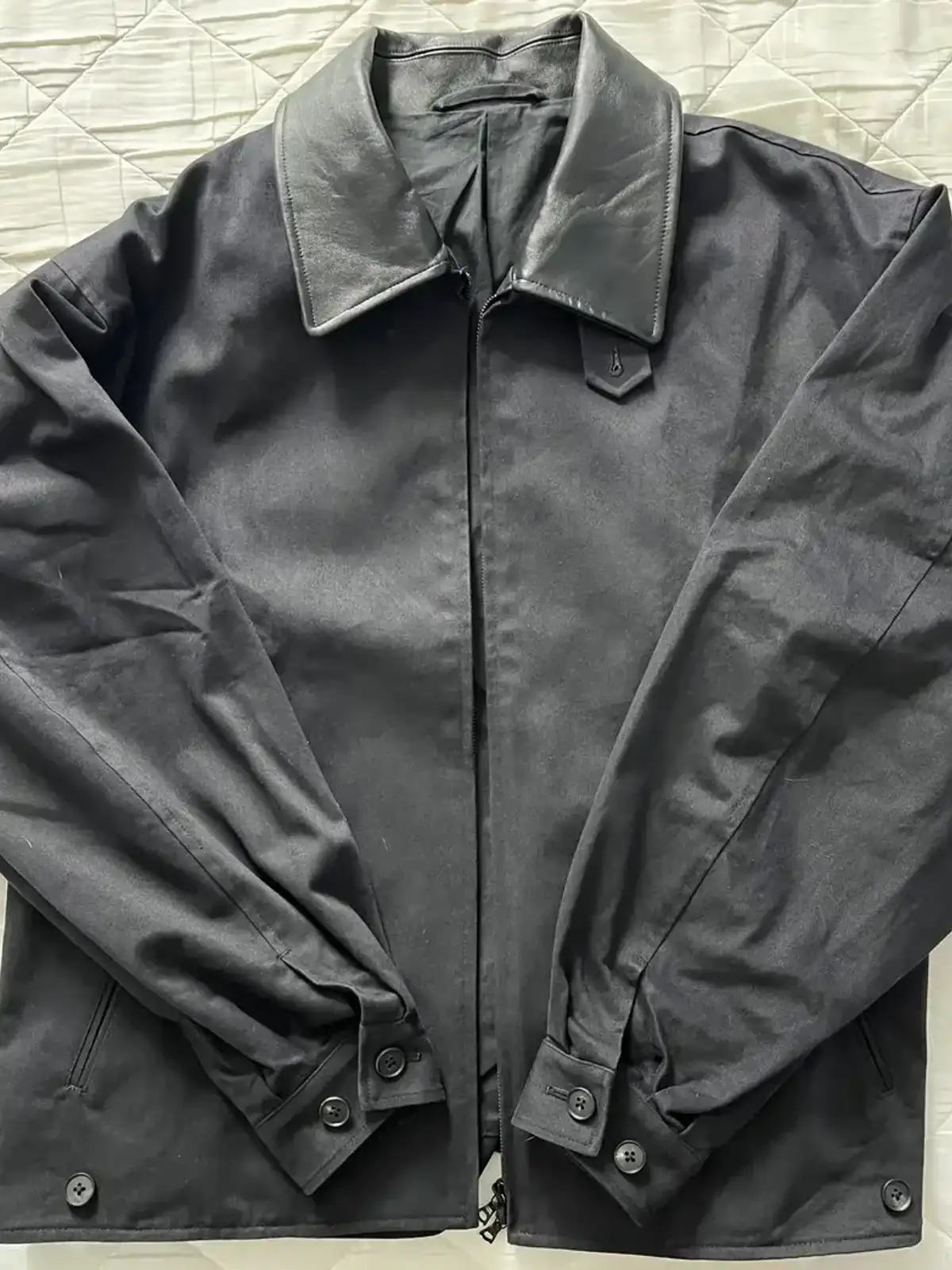 Stein Sulfur-Dyed Brushed Chino Zip Jacket (S) |… | Noihsaf Bazaar Stein Sulfur-Dyed Brushed Chino Zip Jacket (S) |… | Noihsaf Bazaar