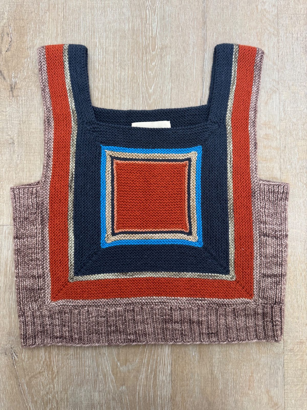 misha and puff 2y Log Cabin Tank vest 【公式通販】 misha and puff 2y Log Cabin Tank vest 【公式通販】