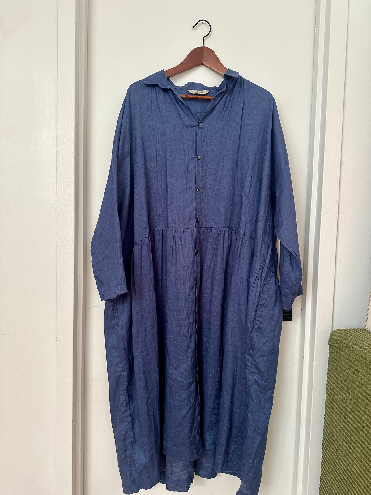 Ichi Antiquits Linen dress (One Size) | Used, | Noihsaf Bazaar Ichi Antiquits Linen dress (One Size) | Used, | Noihsaf Bazaar