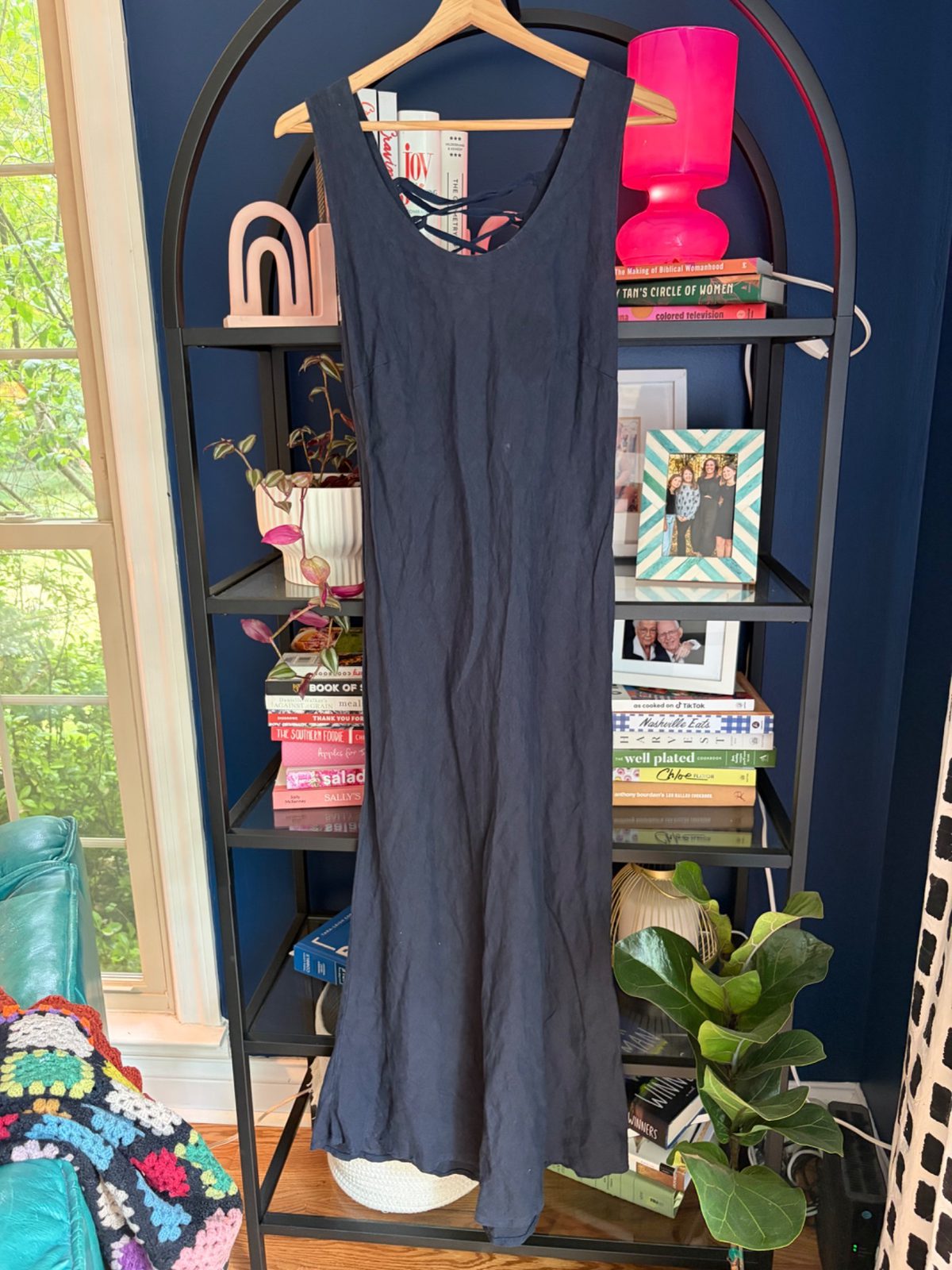 Lavinia Temple Navy Bias Cut Maxi Dress (S) | Used, | Noihsaf Bazaar Lavinia Temple Navy Bias Cut Maxi Dress (S) | Used, | Noihsaf Bazaar