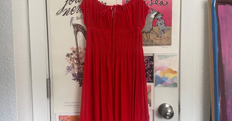 ciao lucia gabriela dress red Ciao Lucia Gabriela Dress