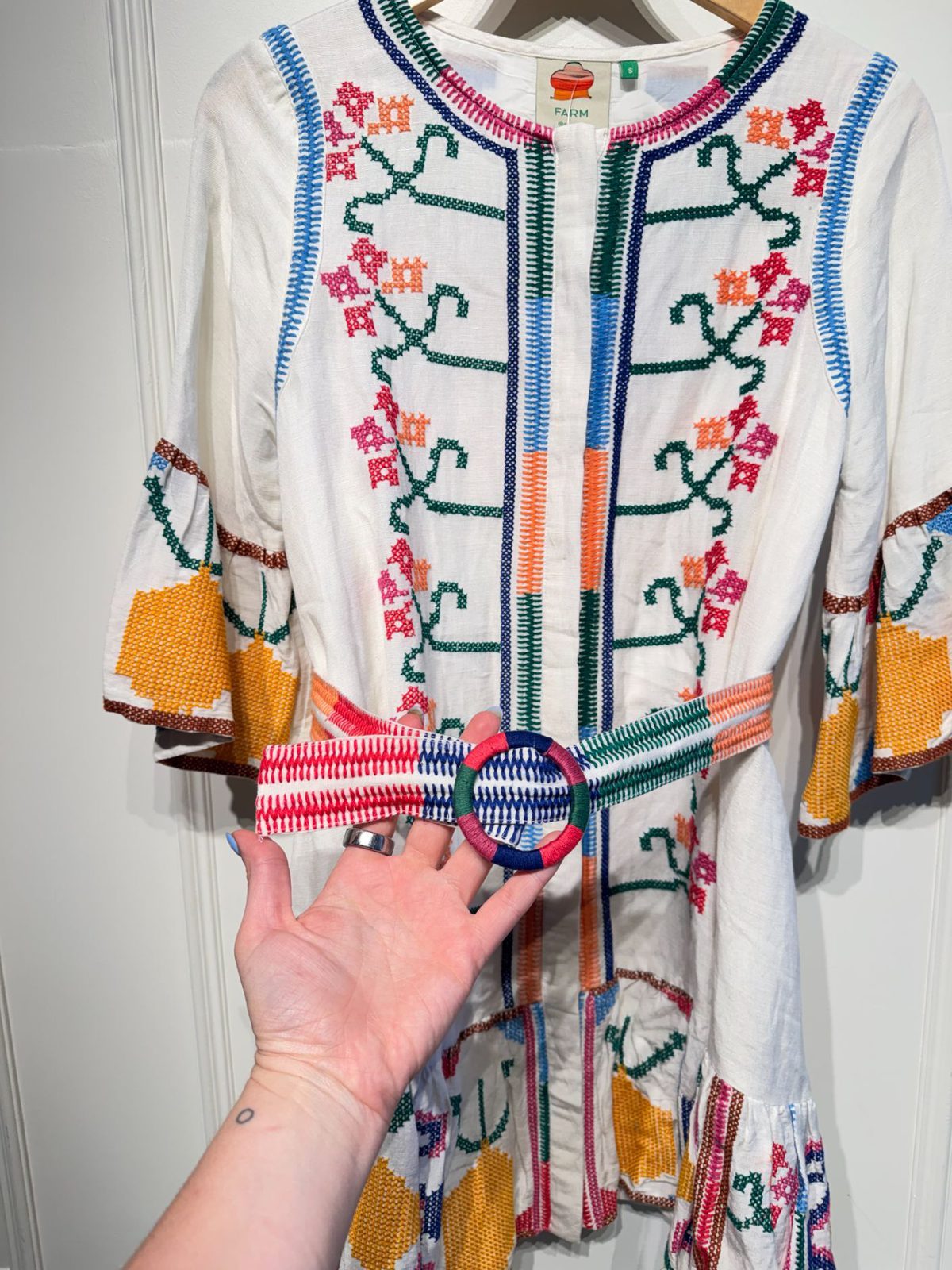 farm rio jimena embroidered mini dress FARM Rio | Dresses | Nwt Farm Rio Jimena Embroidered Mini Dress